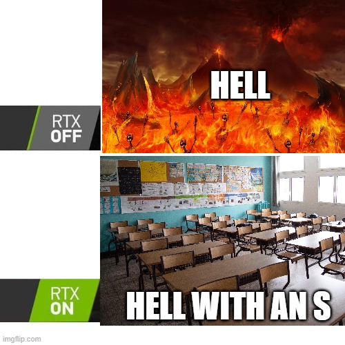 Hell with an S. Imgflip