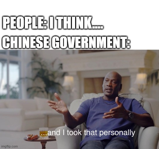 and I took that personally Imgflip