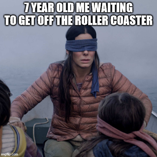 toddlers in roller coasters Imgflip