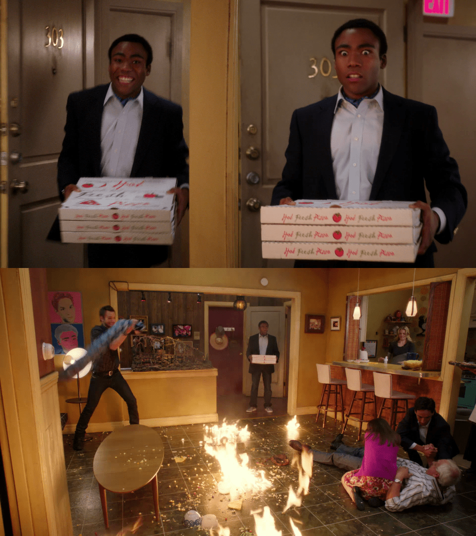 pizza fire meme Blank Template Imgflip