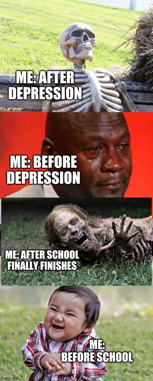 lifes 4 stages Imgflip