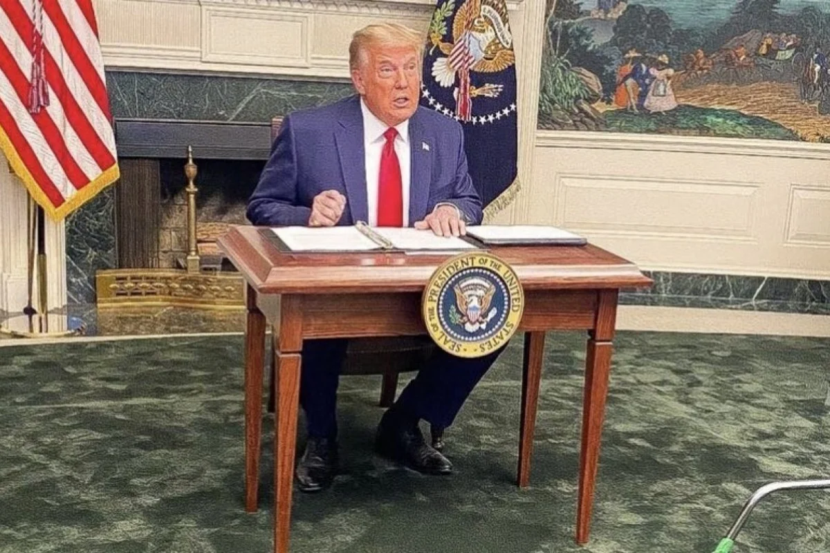 President Trump's Tiny Desk Blank Template Imgflip