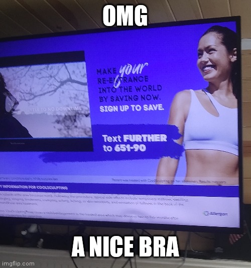 A bra Imgflip