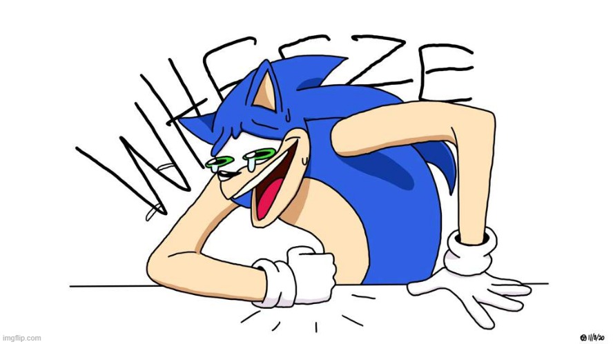 when sonic finds out what chili dog are made of Imgflip