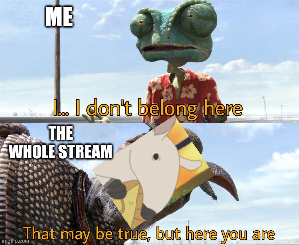 i dont belong here Imgflip