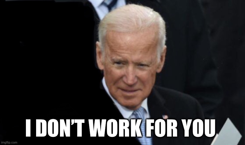 Listen as Joe admits to voter fraud Imgflip