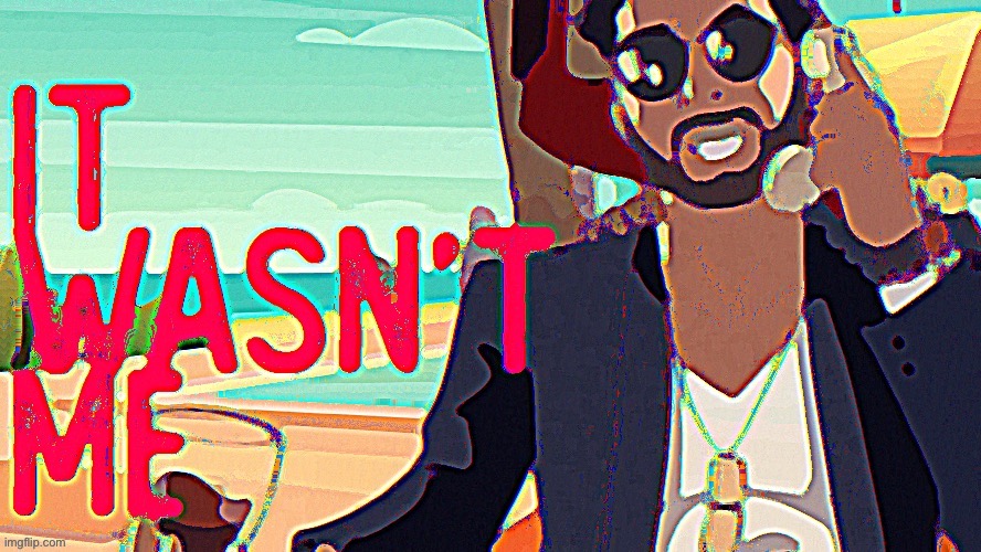 Shaggy it wasn’t me median filter + sharpen Imgflip