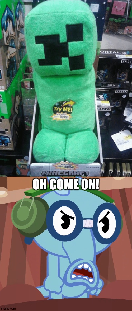 I think the creeper is curious Imgflip