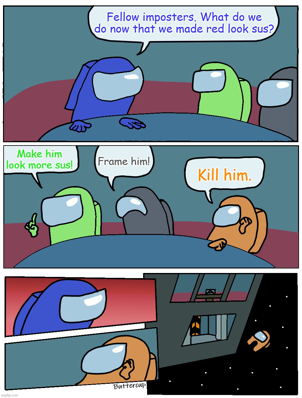 Among Us Meeting Imgflip