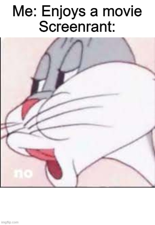 Bugs Bunny "no" Imgflip