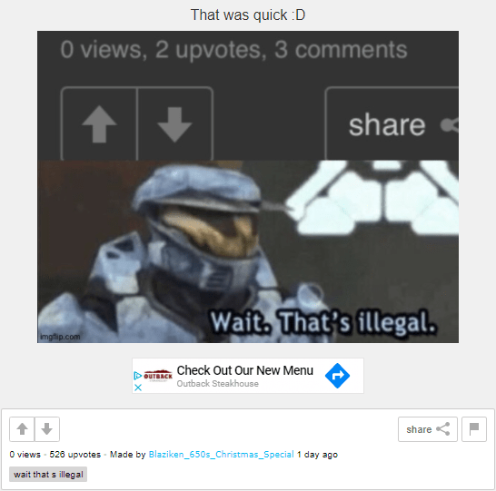 Wait that's illegal Blank Template Imgflip