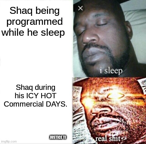Sleeping Shaq Meme Imgflip