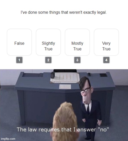 The law Imgflip
