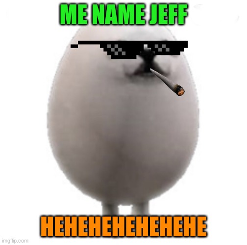 Eggdog with white background Memes Imgflip