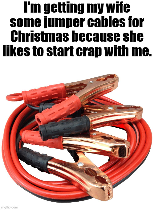 Jumper cables Imgflip
