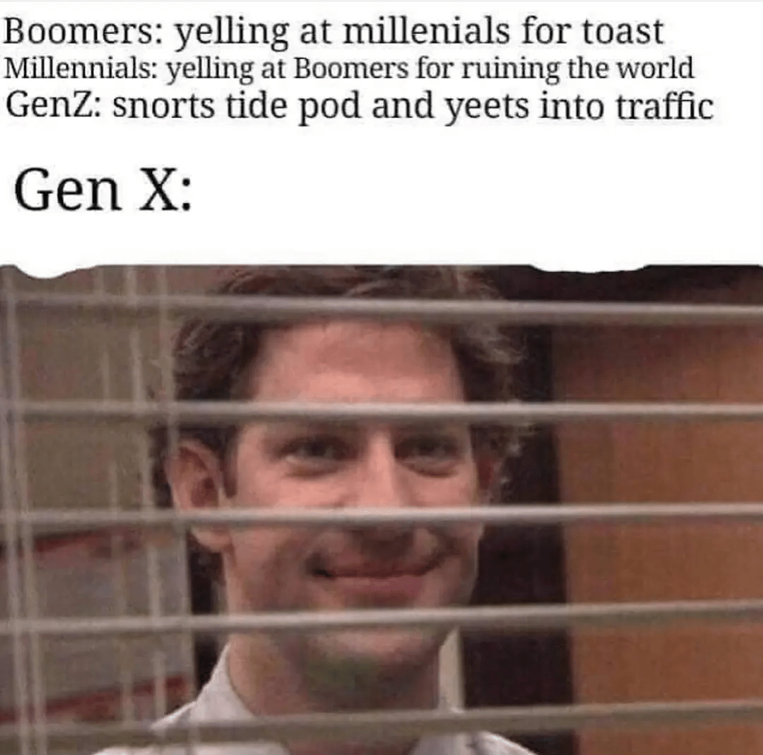 Millennials Boomers Gen Z Gen X Blank Template Imgflip