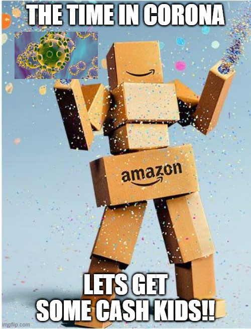 amazon box man Imgflip