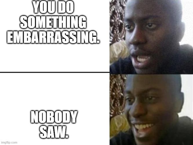 Reversed Disappointed Black Man Imgflip