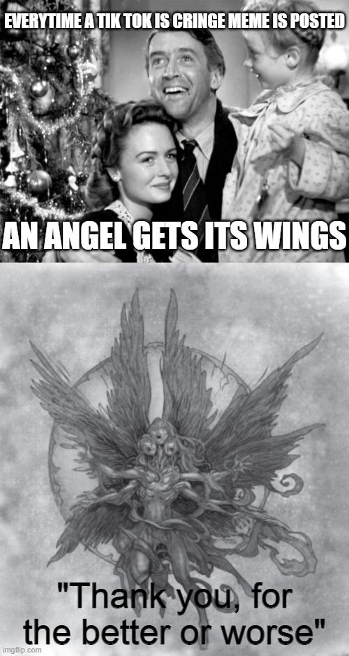 Image tagged in it's a wonderful life,tik tok sucks,tik tok,memes