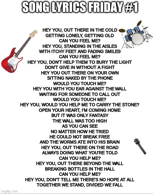 Hey you pink floyd Imgflip