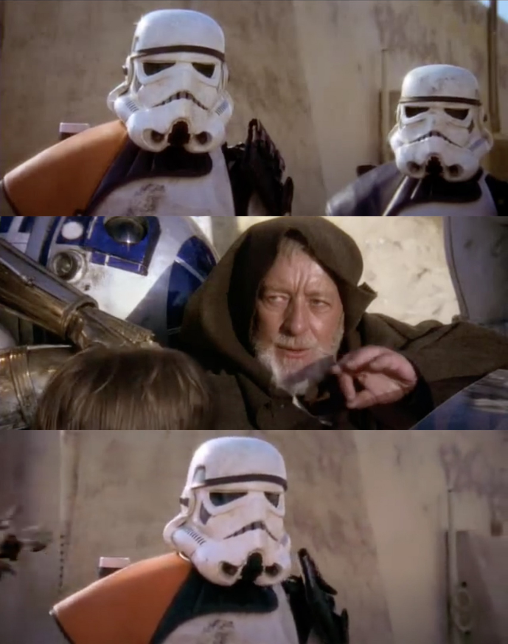 These are not the droids you are looking for Blank Template Imgflip