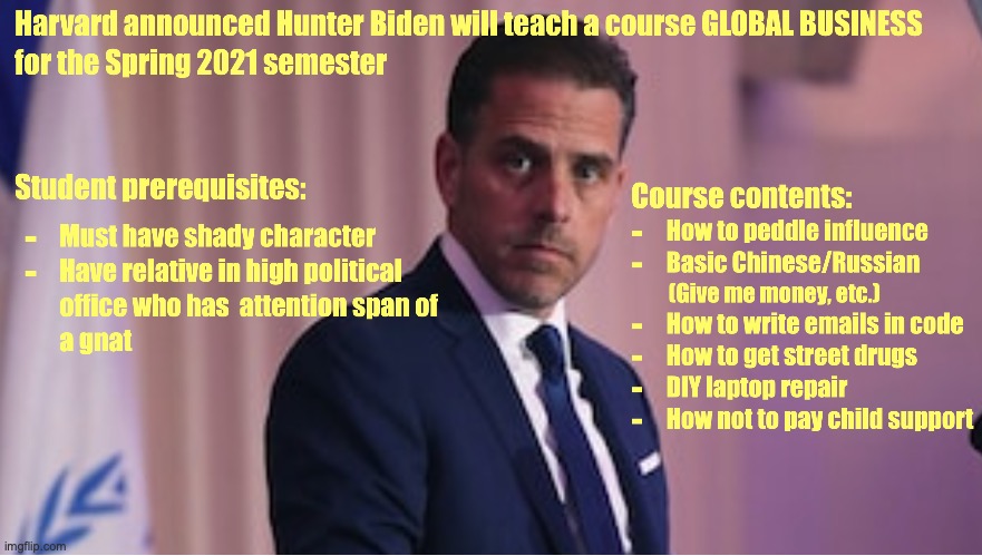 Hunter Biden Imgflip