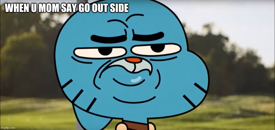 Image tagged in disappointed gumball Imgflip