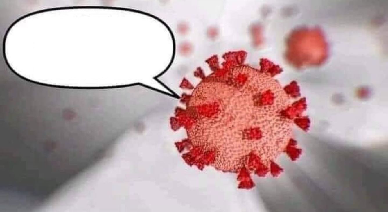 Covid speech bubble Blank Template - Imgflip