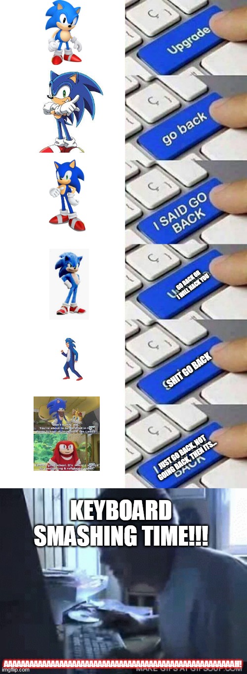 Image tagged in i said go back Imgflip