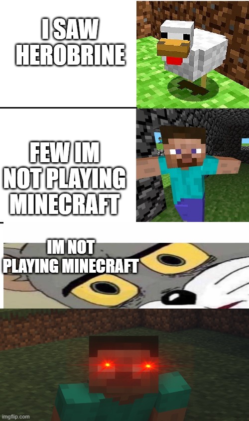 Look at this Minecraft meme Imgflip