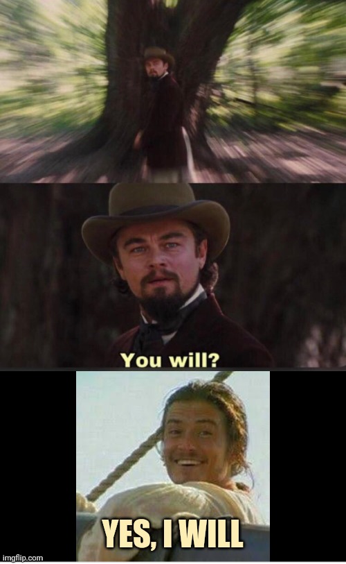 Image tagged in you will leonardo django Imgflip