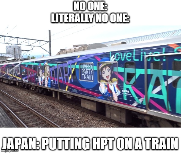 Anime as a train livery Imgflip