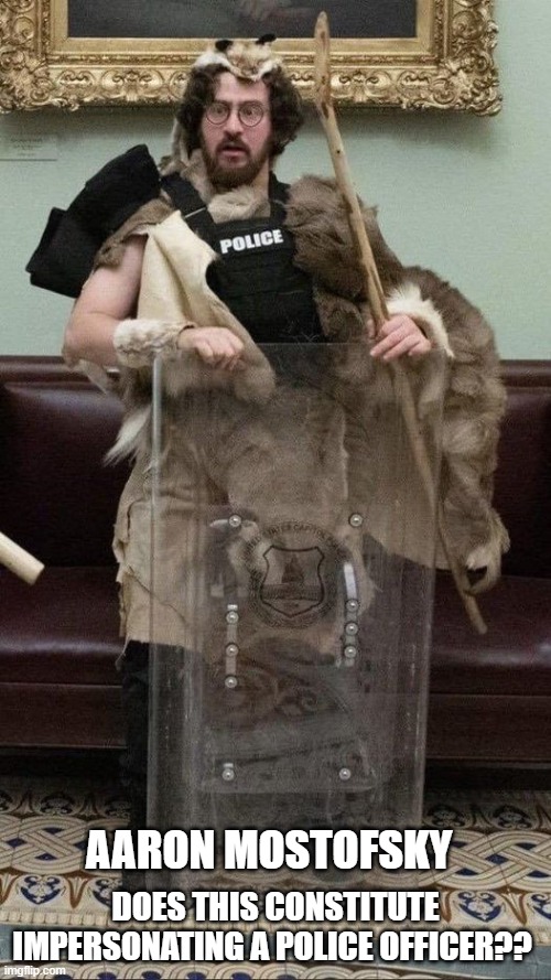 Does this constitute impersonating a police officer?? Imgflip