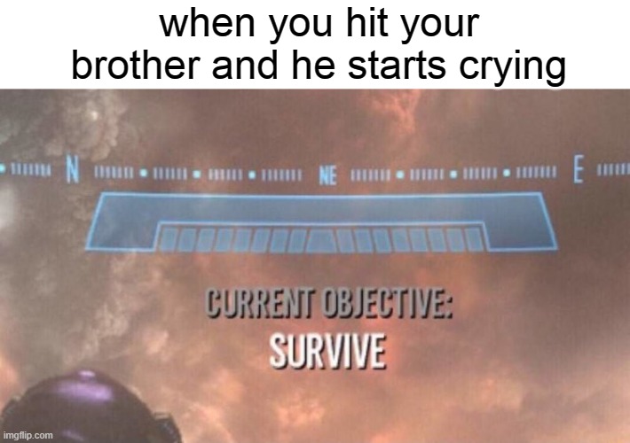 Current Objective Survive Imgflip