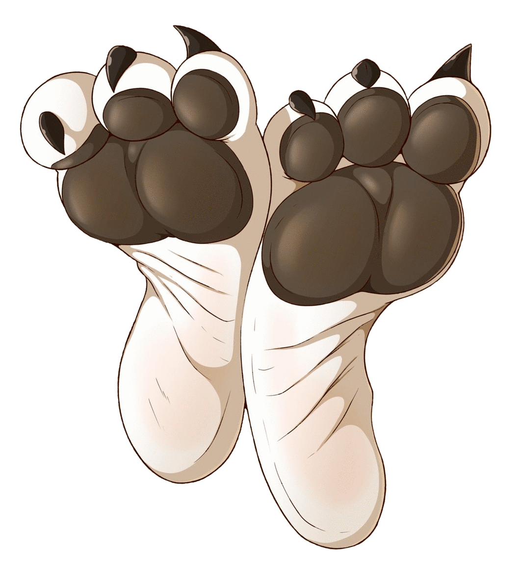 Furry Footpaws Blank Template Imgflip