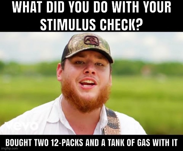 Stimulus check meme Imgflip