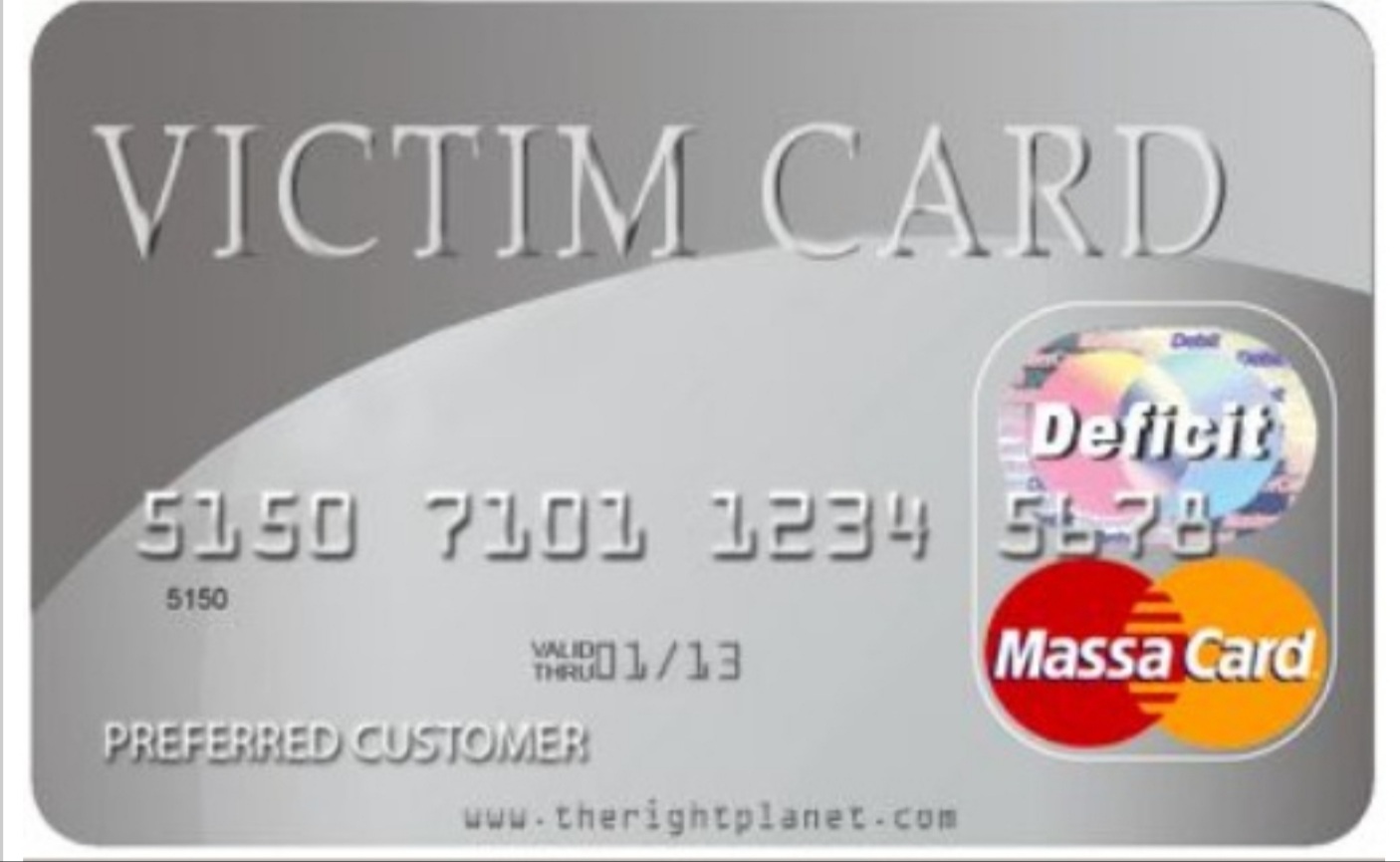 Victim Card Blank Template Imgflip