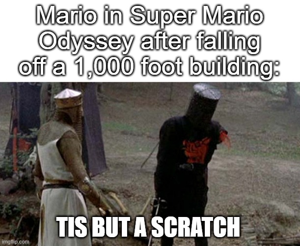 Tis but a scratch Imgflip