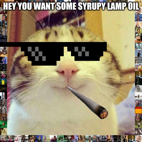 Syrupy lamp oil Imgflip