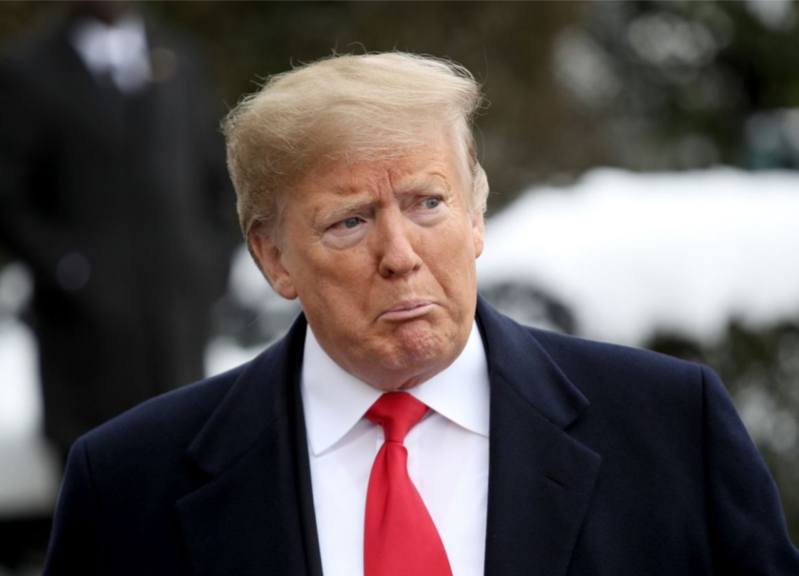 Sad Trump Blank Template Imgflip