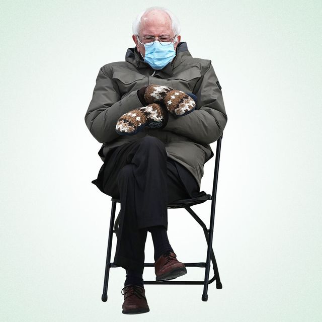 Bernie Chair Blank Template Imgflip