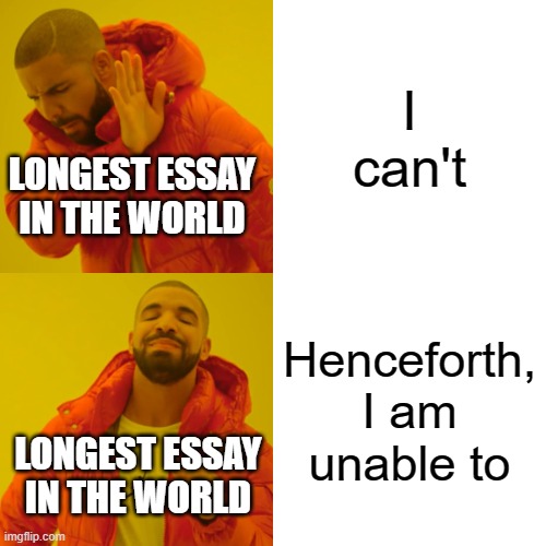 Essay Writing Memes Imgflip