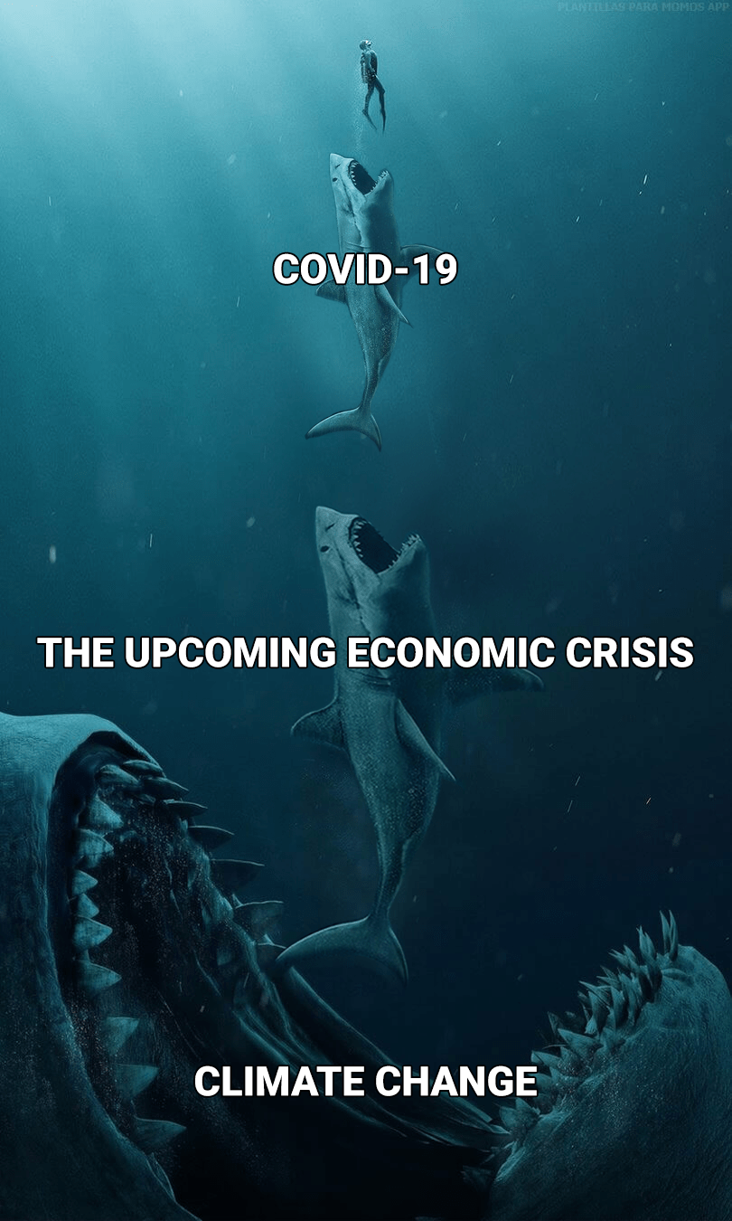 Climate change shark Blank Template Imgflip