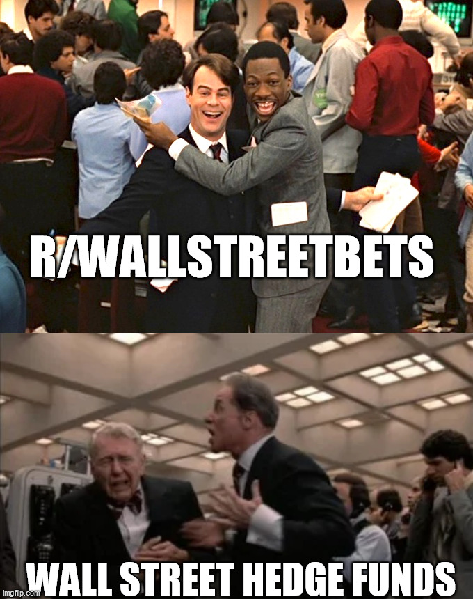 reddit vs. wall street Imgflip