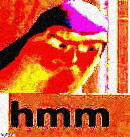 Buzz Lightyear hmm deepfried Imgflip