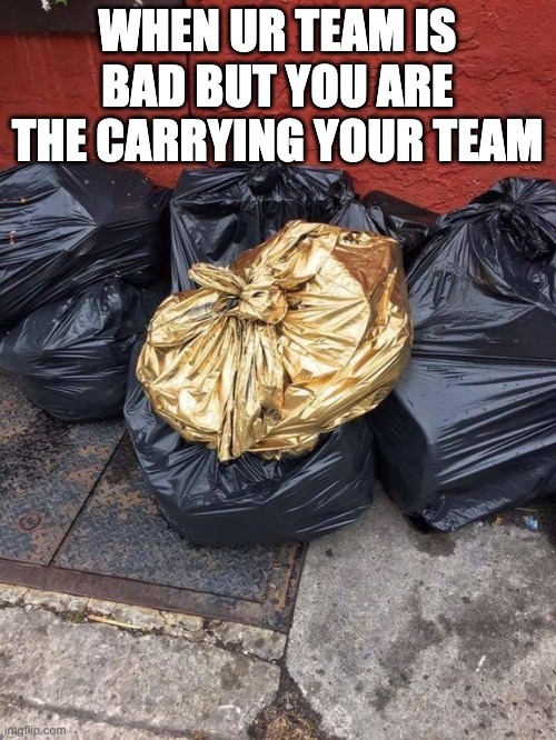 Golden Trash Bag Imgflip