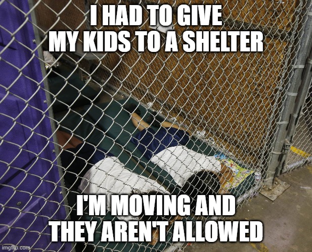 kids in cages, Imgflip