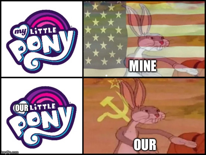 bugs bunny communist usa flags Memes Imgflip
