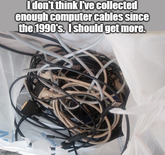 Computer cables Imgflip