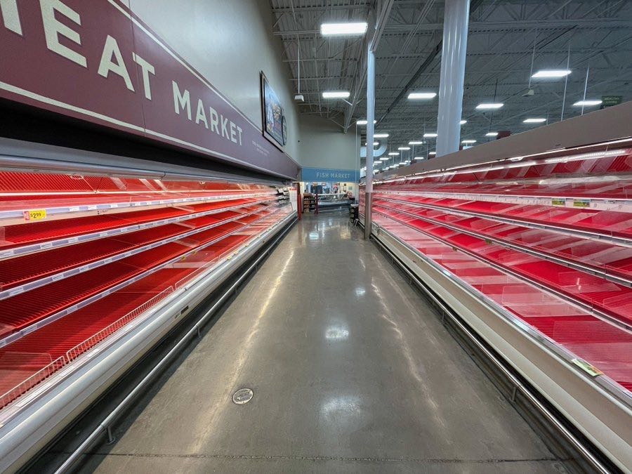 Grocery store shelves in Texas Blank Template Imgflip